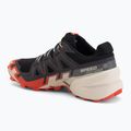 Vyriški bėgimo batai Salomon Speedcross 6 black/fiery red/almond milk 3