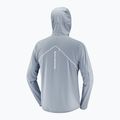 Vyriška bėgimo striukė Salomon Sense Aero Hybrid Half Zip Hooded trade winds 8