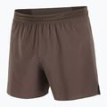 Vyriški bėgimo šortai Salomon Sense Aero Stow 5" coffee bean 7