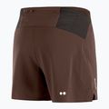 Vyriški bėgimo šortai Salomon Sense Aero Stow 5" coffee bean 8