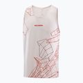 Vyriški bėgimo marškinėliai Salomon S/Lab Speed Tee lilac ash/fiery red 4