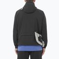 Vyriška vėjo nepraleidžianti striukė Salomon Outwind Full Zip gilios juodos spalvos 2