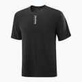 Vyriški bėgimo marškinėliai  Salomon Ultra Tee deep black 5