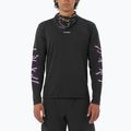 Vyriški bėgimo marškinėliai ilgomis rankovėmis Salomon Shakeout Core deep black