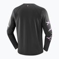 Vyriški bėgimo marškinėliai ilgomis rankovėmis Salomon Shakeout Core deep black 4