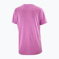 Moteriški bėgimo marškinėliai Salomon Sense Aero SS Tee GFX iris orchid/acid lime 5
