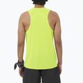 Vyriški bėgimo marškinėliai Salomon Sense Aero Singlet GFX acid lime 2