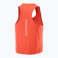Moteriški bėgimo marškinėliai Salomon Sense Aero Short Tank fiery red 5