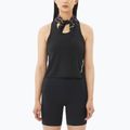 Moteriški bėgimo marškinėliai Salomon Sense Aero Short Tank deep black