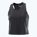 Moteriški bėgimo marškinėliai Salomon Sense Aero Short Tank deep black 4