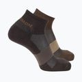 Kojinės Salomon Evasion Ankle 2 pairs dark earth/walnut
