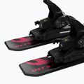 Vaikiškos kalnų slidės + apkaustai Salomon QST Jr Black XS + C5 GW black/neon punch 7