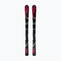 Vaikiškos kalnų slidės + apkaustai Salomon QST Jr Black M + C5 GW black/neon punch