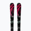 Vaikiškos kalnų slidės + apkaustai Salomon QST Jr Black M + C5 GW black/neon punch 5