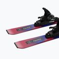 Vaikiškos kalnų slidės + apkaustai Salomon Equipe Jr S + C5 GW race blue/equipe red 6