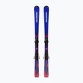 Vaikiškos kalnų slidės + apkaustai Salomon Equipe MT JR + L6 GW race blue/equipe red