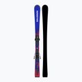 Vaikiškos kalnų slidės + apkaustai Salomon Equipe MT JR + L6 GW race blue/equipe red 3