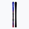 Vaikiškos kalnų slidės + apkaustai Salomon Equipe MT JR + M10 GW race blue/equipe red 4