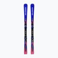 Kalnų slidės + apkaustai Salomon Equipe SL 12 + I12 GW race blue/equipe red