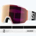 Slidinėjimo akiniai Salomon S/View 3 S2 white/ml lruby 2