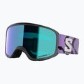 Slidinėjimo akiniai Salomon Aksium 2.0 S S2 black pansy/ml mid blue