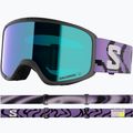 Slidinėjimo akiniai Salomon Aksium 2.0 S S2 black pansy/ml mid blue 2
