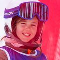 Vaikiškas slidinėjimo šalmas Salomon Equipe Fis + Chinguard Jr white/race blue 6