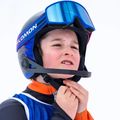 Vaikiškas slidinėjimo šalmas Salomon Equipe Fis + Chinguard Jr black/flames 6