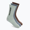 Kojinės Salomon Everyday Crew 3 pack stormy weather/sea foam/mustang