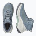 Moteriški turistiniai batai Salomon Genesis Mid GTX grisaille/green milieu 3