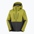 Vyriška slidinėjimo striukė Salomon Brilliant 2.0 cardamon seed/deep black 7
