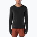 Vyriški bėgimo marškinėliai su ilgomis rankovėmis  Salomon Sense Aero GFX Tee LS deep black/black beauty