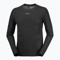 Vyriški bėgimo marškinėliai su ilgomis rankovėmis  Salomon Sense Aero GFX Tee LS deep black/black beauty 4