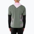 Vyriški bėgimo marškinėliai Salomon Sense Aero GFX Tee SS castor gray/pink frosting 2