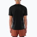 Vyriški bėgimo marškinėliai Salomon Sense Aero GFX Tee SS deep black/black beauty 2