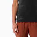 Vyriški bėgimo marškinėliai Salomon Sense Aero GFX Tee SS deep black/black beauty 3