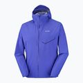 Vyriška bėgimo striukė Salomon Bonatti Waterproof clematis blue 8