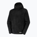 Vyriškas flisinis džemperis Salomon Thernova Fleece Hoodie deep black 6
