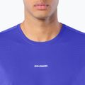 Vyriški bėgimo marškinėliai Salomon Shakeout Core SS Tee clematis blue 3