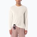 Vyriški bėgimo marškinėliai su ilgomis rankovėmis  Salomon Shakeout Core Tee GFX LS whisper white/pink frosting