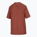 Moteriški bėgimo marškinėliai Salomon Shakeout Core SS Tee burnt umber 5