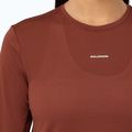 Moteriški bėgimo marškinėliai su ilgomis rankovėmis  Salomon Shakeout Core LS Tee burnt umber 3