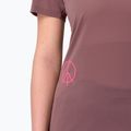 Moteriški bėgimo marškinėliai Salomon Courtney Tee SS rose taupe 4