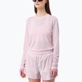 Moteriški bėgimo marškinėliai su ilgomis rankovėmis  Salomon Shakeout Core LS Tee icy pink