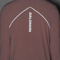 Vyriškas bėgimo džemperis Salomon Sense Aero Hybrid Half Zip Hooded antler 7