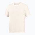 Vyriški bėgimo marškinėliai Salomon Shakeout Core GFX SS Tee whisper white/pink frosting 5