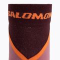 Kojinės Salomon Pulse Ankle dusky orchid/huckleberry/dragon fire 3