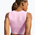 Moteriška sportinė palaidinė Nike Pro Dri-Fit pink foam/white 3