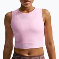 Moteriška sportinė palaidinė Nike Pro Dri-Fit pink foam/white 4