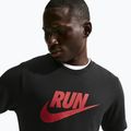 Vyriški marškinėliai Nike Dri-Fit Running black/team crimson 5